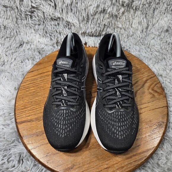 AsicsGel Kayano 28 Womens Size 8 Athletic Running Shoes Black/White Sneakers - Picture 3 of 13